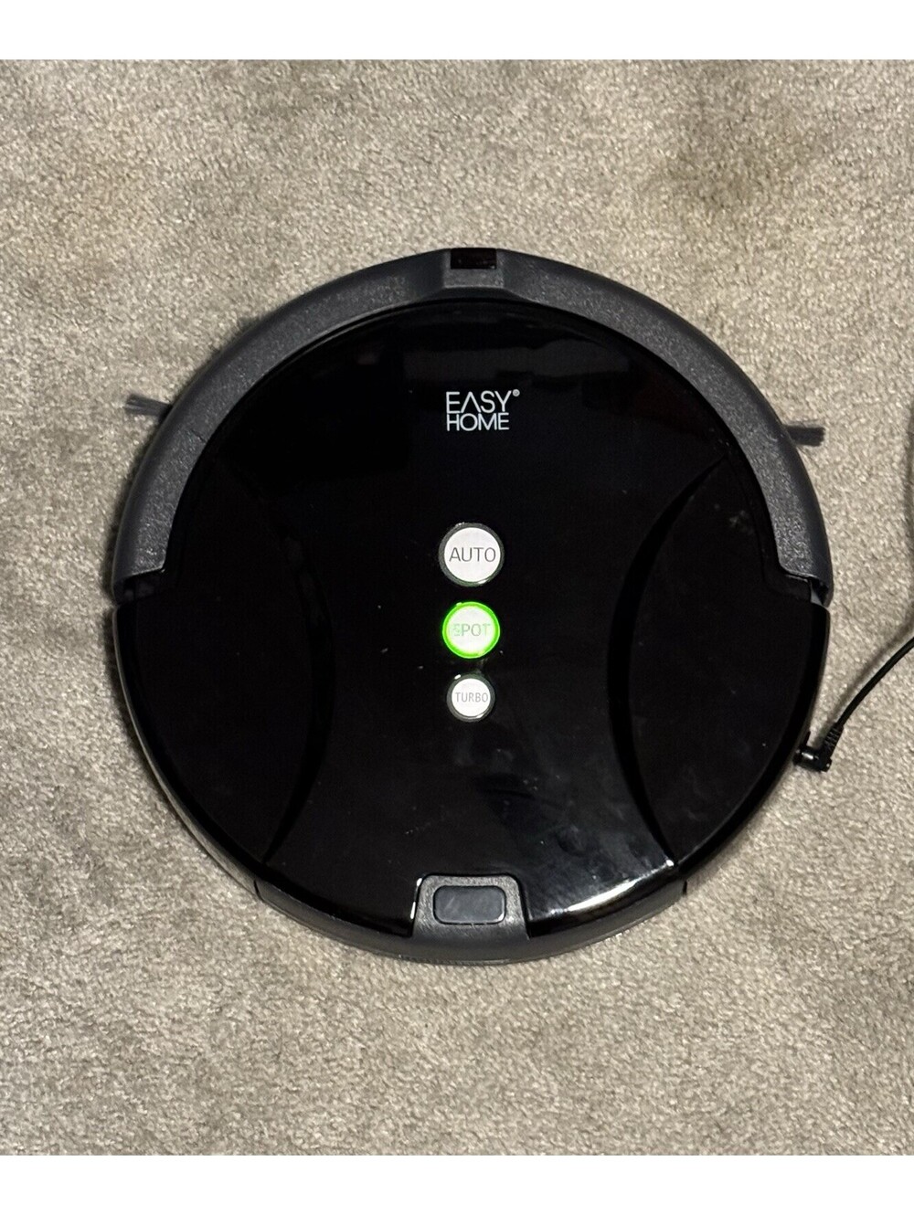 Easy Home Robot Vacuum-3 Cleaning Modes-Charger Included